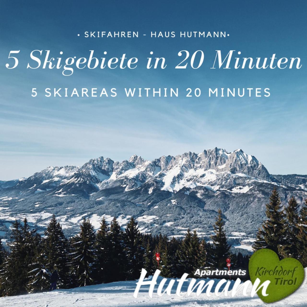 Hutmann Apartment Kirchdorf in Tirol Bagian luar foto